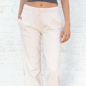 Brandy Melville sweatpants light pink